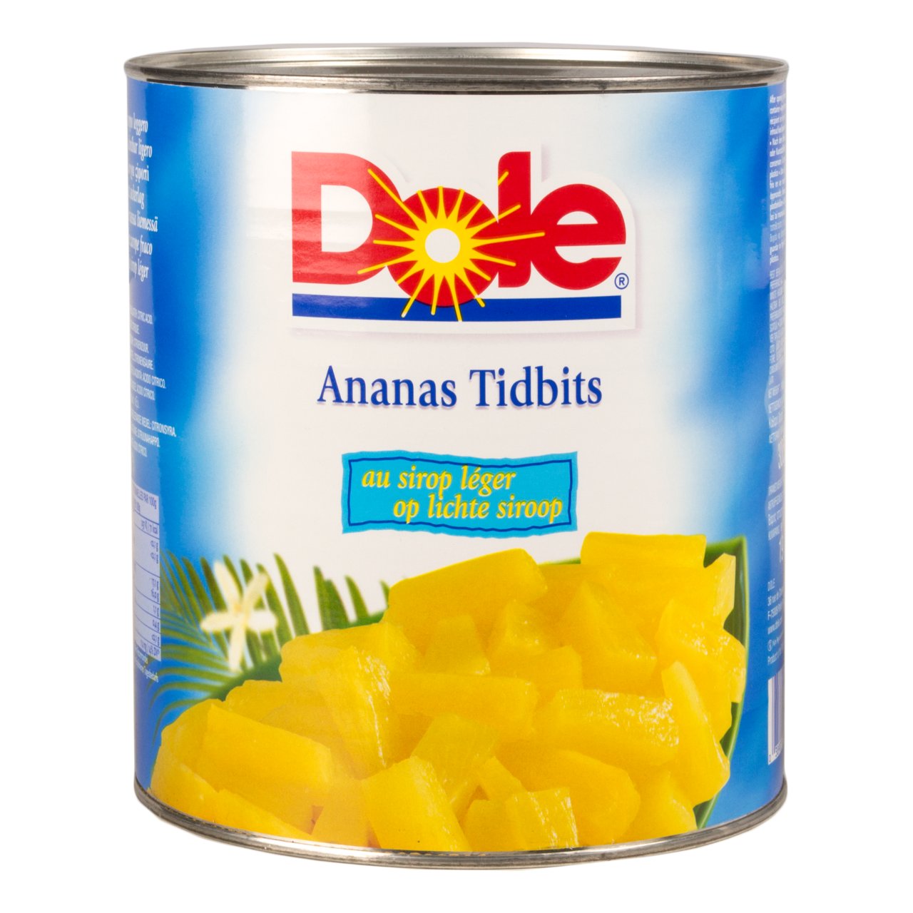 Ananas tidbits op sap