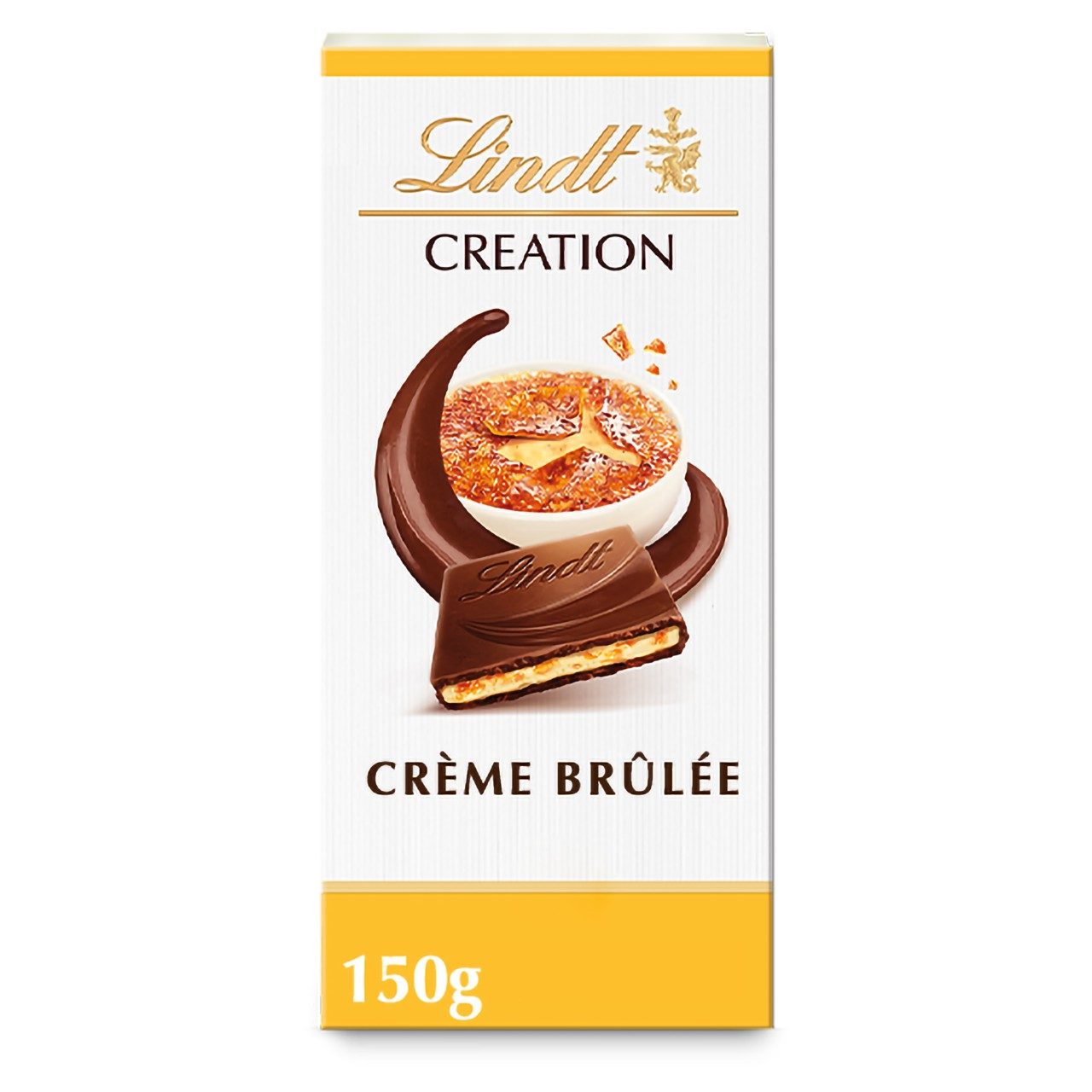 Chocolade creation crème brulee