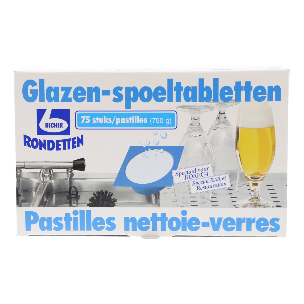 snelheid opwinding Uitbreiden Dr. Becher Rondetten glazen spoeltabletten Pak 75 stuks | Sligro.nl