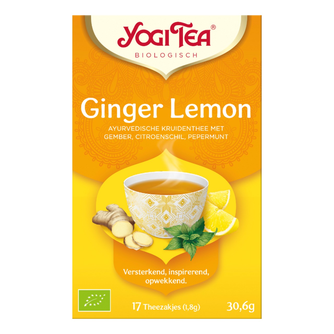 Green tea ginger-lemon, BIO