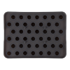 IJsblokjesvorm voor ijsparels met deksel  2 cm silicone, zwart