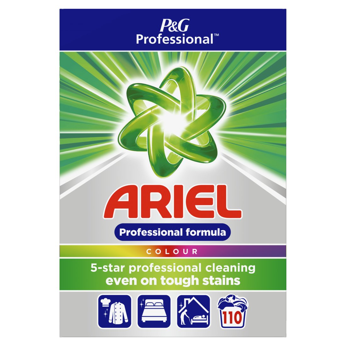 Vrijgevigheid Belastingen ginder Ariel P&G Professional Waspoeder color Pak 7,15 kilo | Sligro.nl