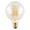 LED lamp vintage 5-23watt E27 spiraal gold