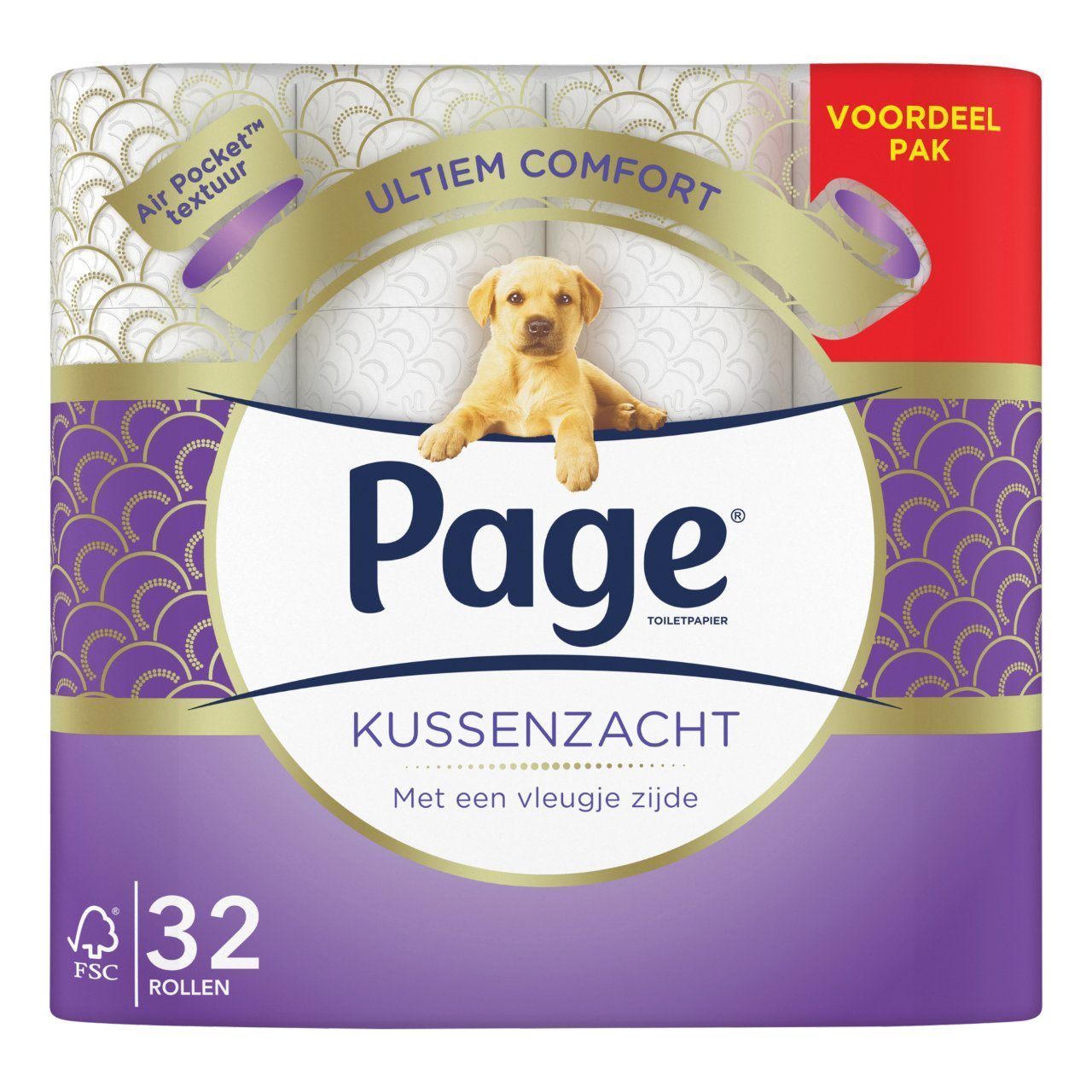 draaipunt Salie Melancholie Page Toiletpapier kussenzacht Pak 32 rollen | Sligro.nl