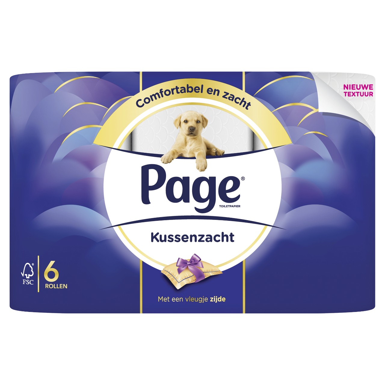 Wanorde Heel Fahrenheit Page Toiletpapier kussenzacht 7 pakken x 6 rollen | Sligro.nl