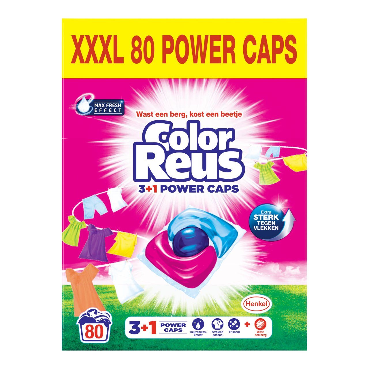 Color 3+1 power caps- 2x40 stuks