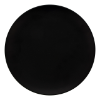 Bord rond zwart, 27 cm
