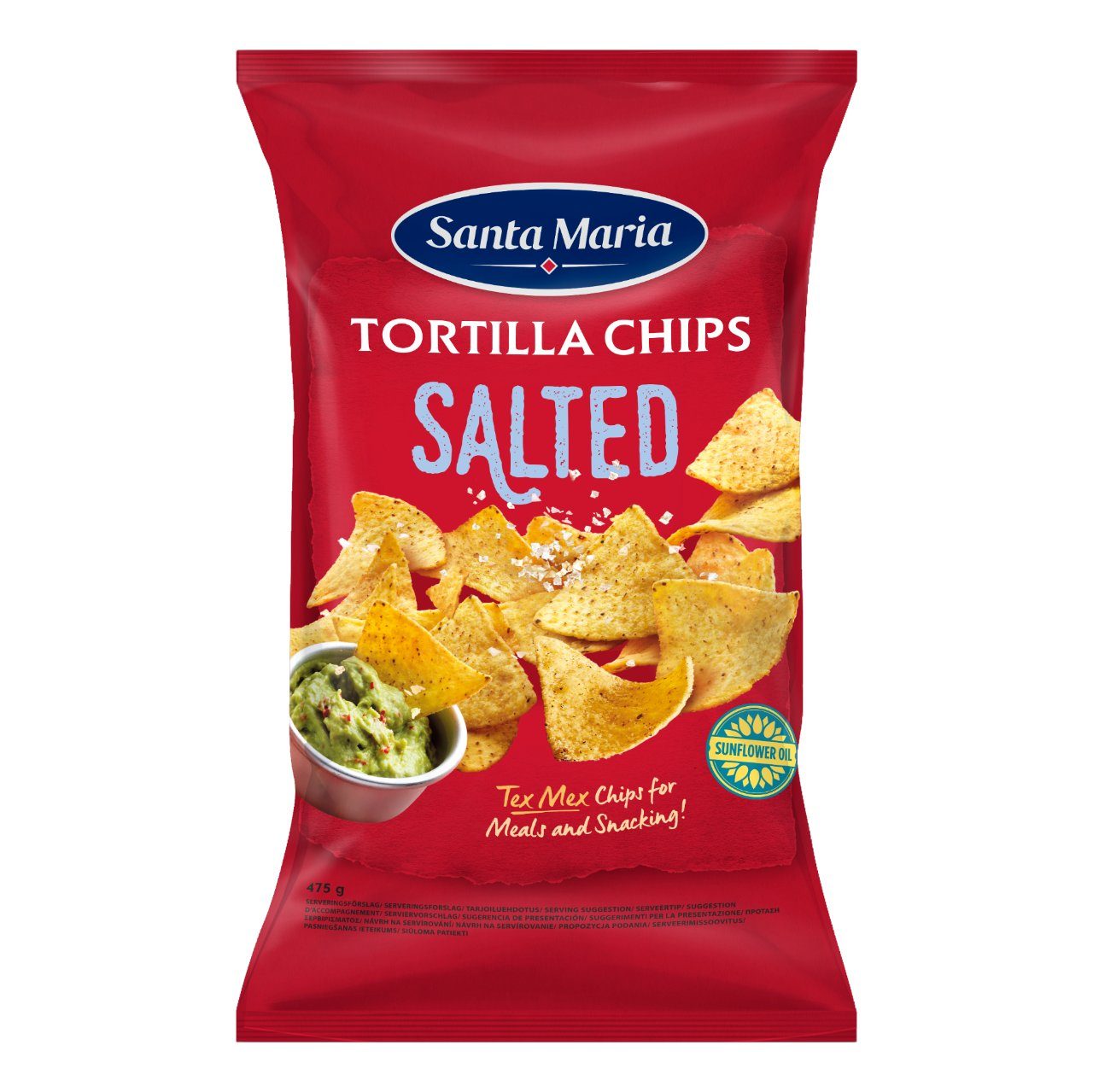 Chips tortilla naturel gezouten
