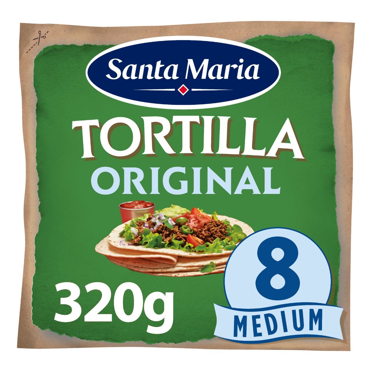 BIO tortilla original medium