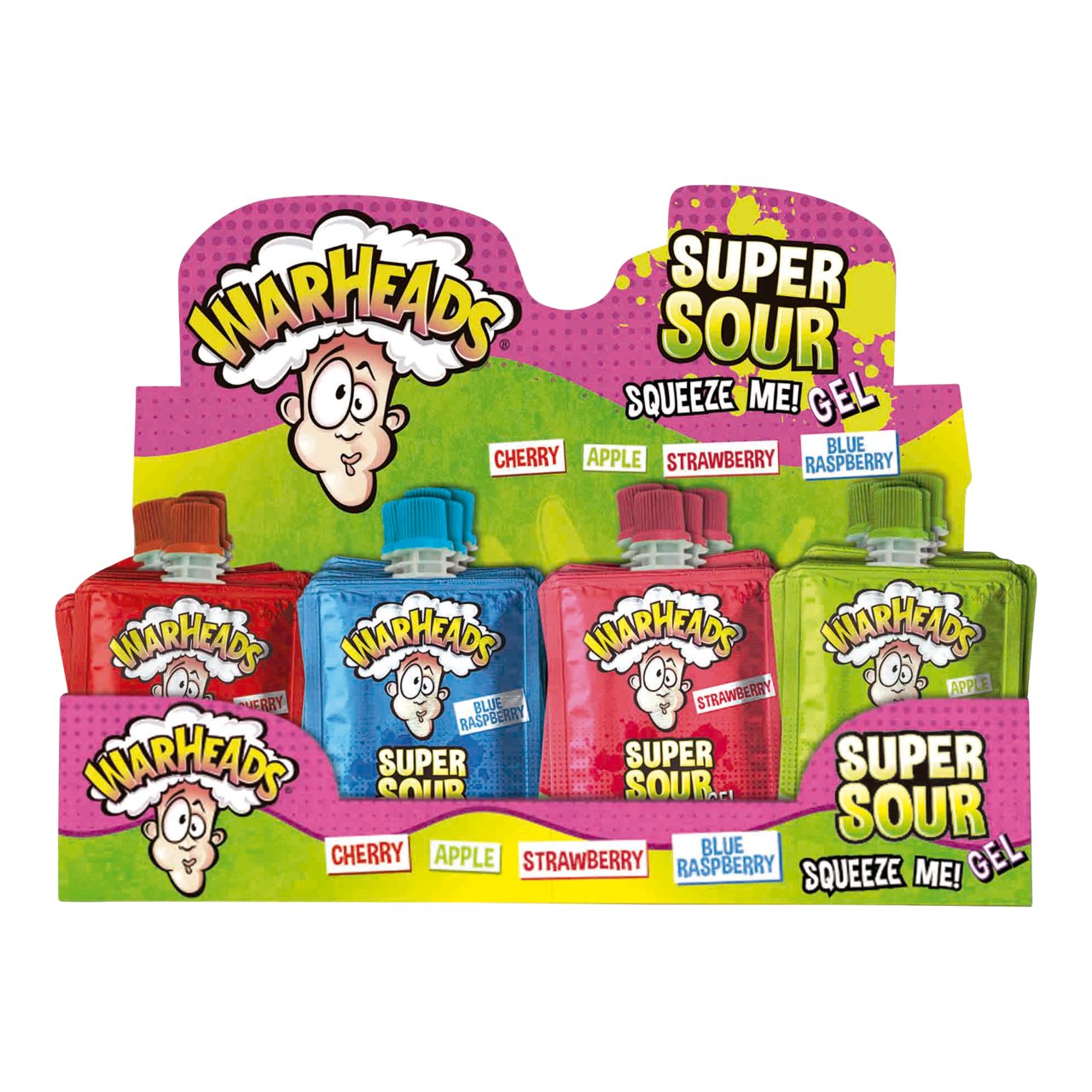 Warheads super sour squeeze gel