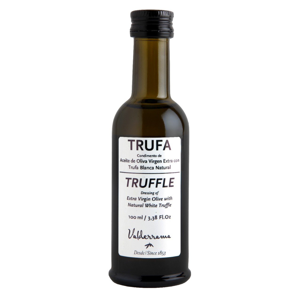 Kruiderij van olijfolie extra virgine met witte truffel