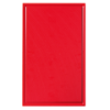 Snijplank met sapgeul rood, 530 x 325 x 15 mm