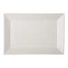 Bord rechthoek wit, 25 x 17 cm