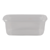 Cup rechthoekig 108 mm 200ml plastic transparant