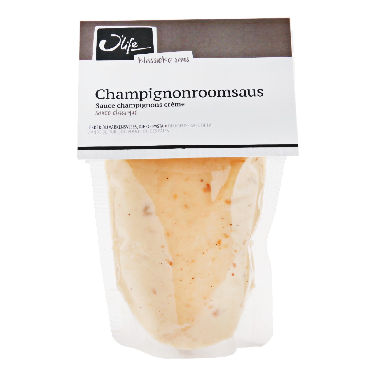 Saus champignon-room