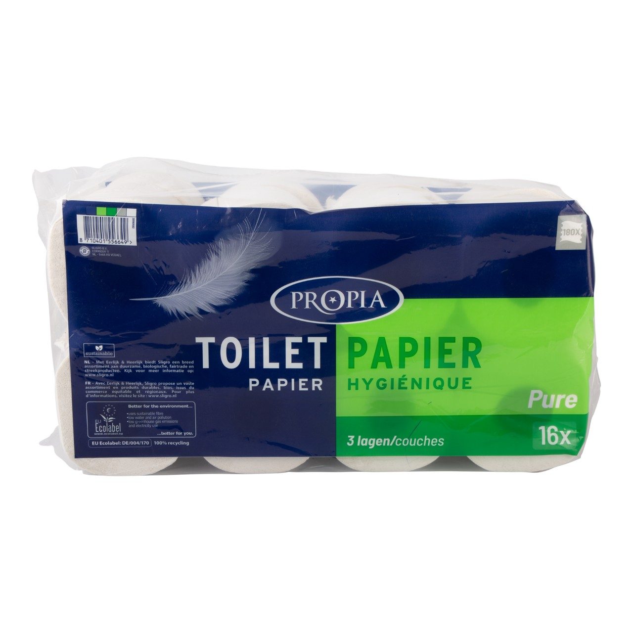 Toiletpapier 3-laags