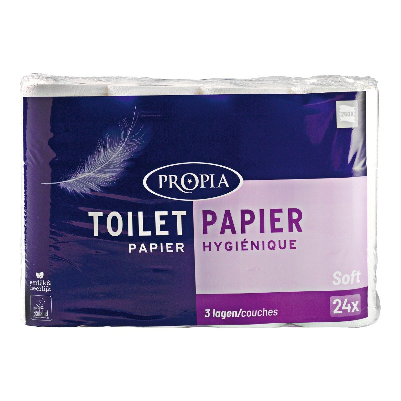persoon Aanwezigheid Afwezigheid Propia Toiletpapier 3-laags Pak 24 rollen | Sligro.nl