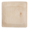 Bord hout vierkant 23x23 cm FSC