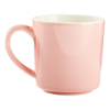 Koffiemok roze/wit