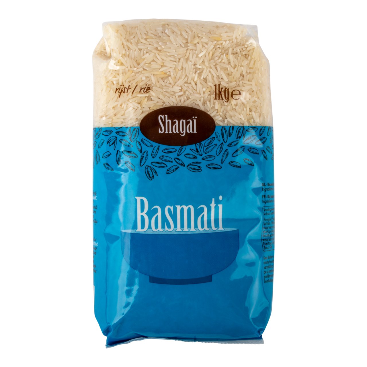 transactie pijn Beide Shagaï Basmati rijst Zak 1 kilo | Sligro.nl