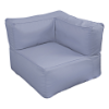 Loungestoel hoek miami blauw
