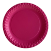 Bord roze 23 cm 50st