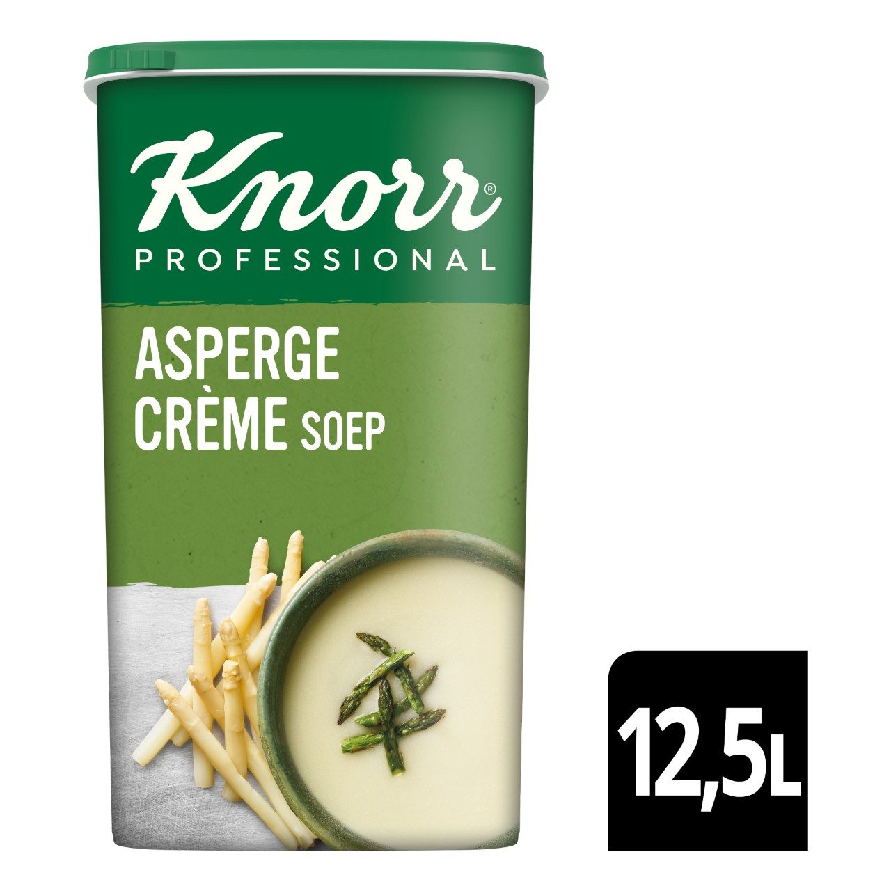 Asperge crèmesoep poeder, opbrengst 12,5l