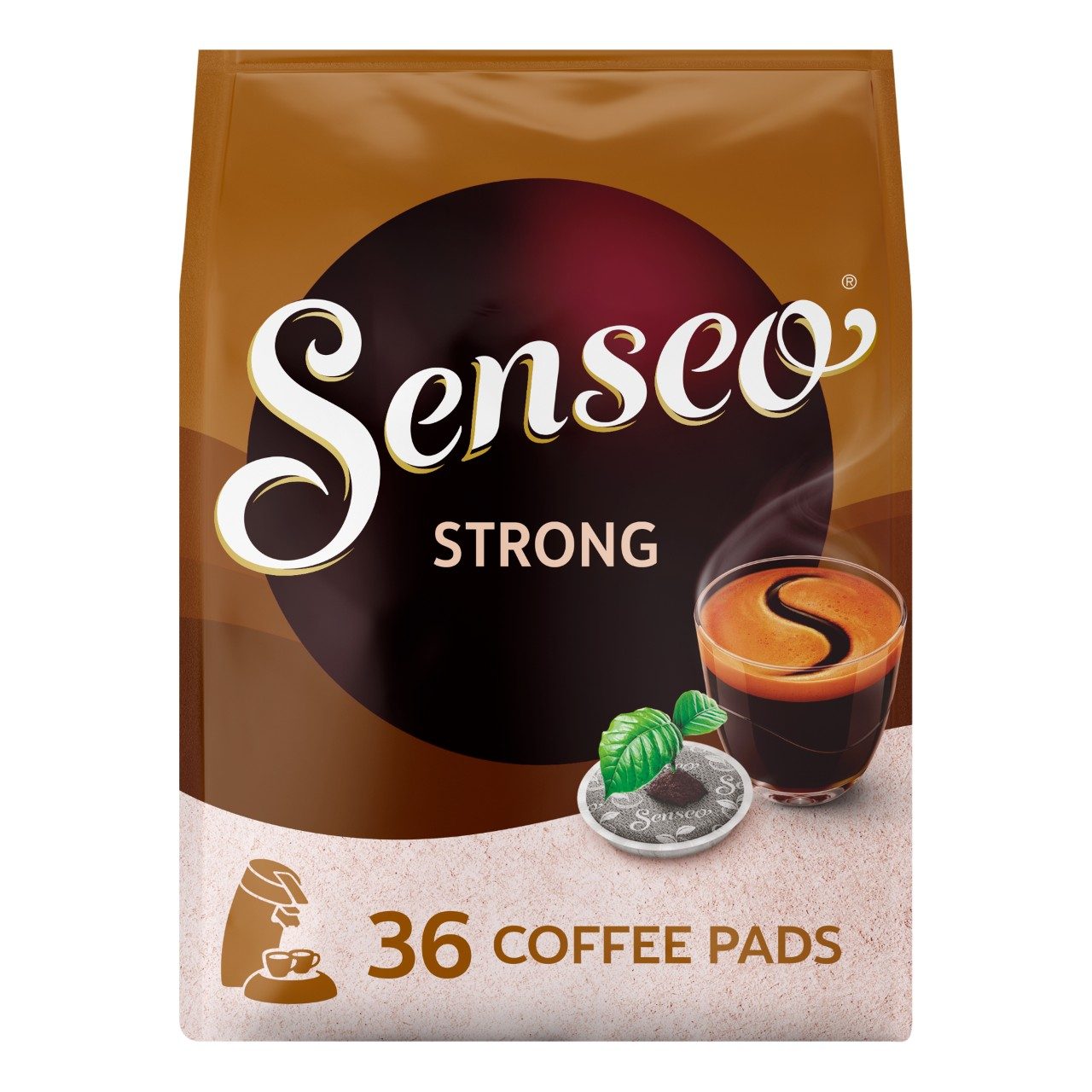Strong koffiepads