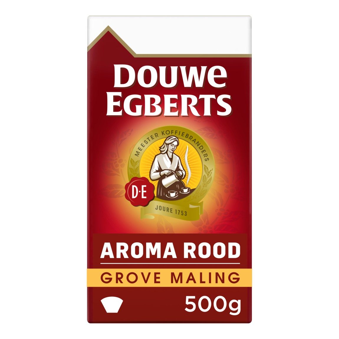 Voldoen Inloggegevens Temerity Douwe Egberts Koffie snelfiltermaling aroma rood grove maling 6 pakken x  500 gram | Sligro.nl
