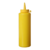 Dispenser flacon 35 cl dop 55 x 205 mm PP, geel