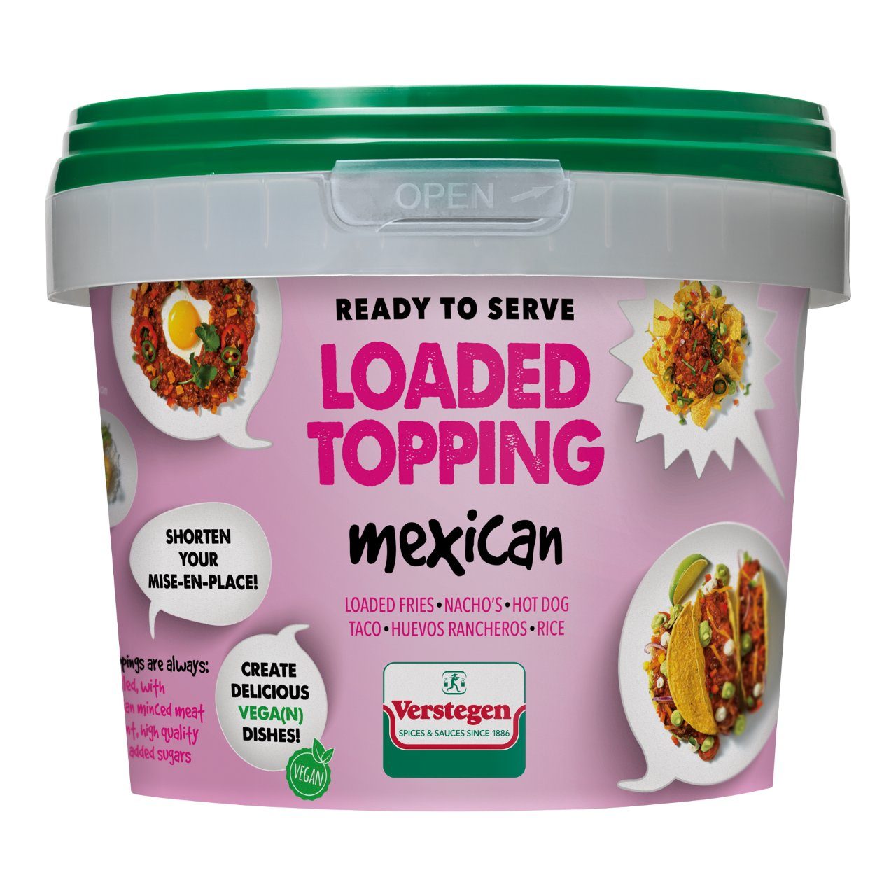 Loaded topping Mexican