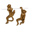 Hanging monkey goud