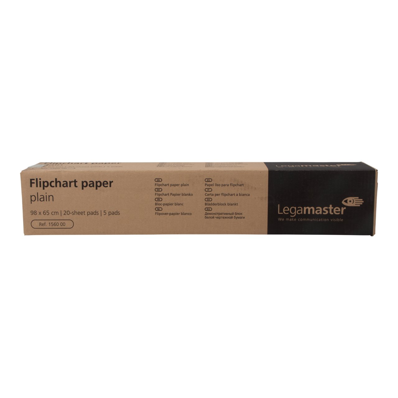 Flipoverpapier blanco 98x 65cm 20 vellen.
