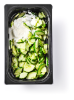 Komkommer met dillesaus salade