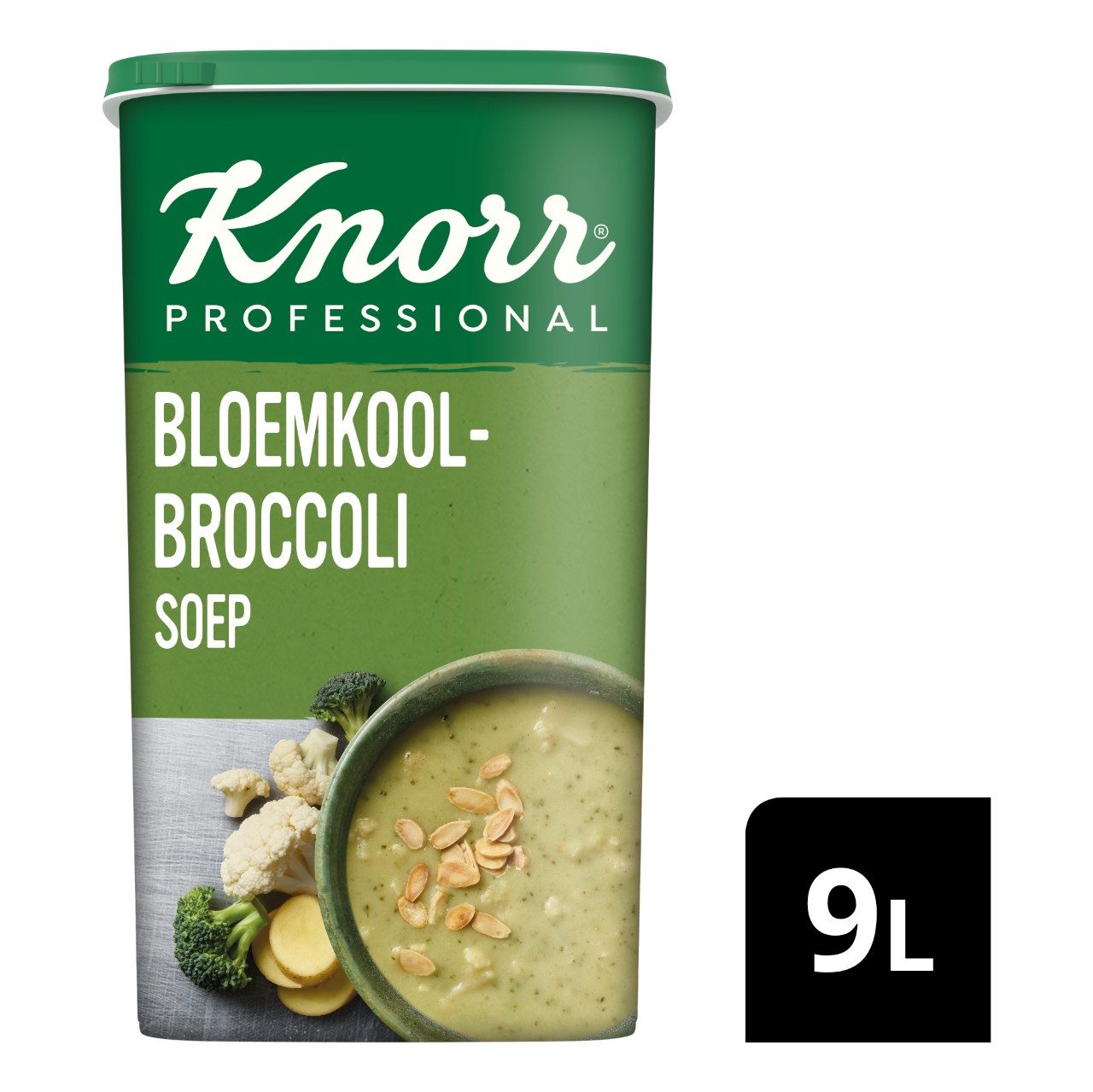 Soep bloemkool-broccoli