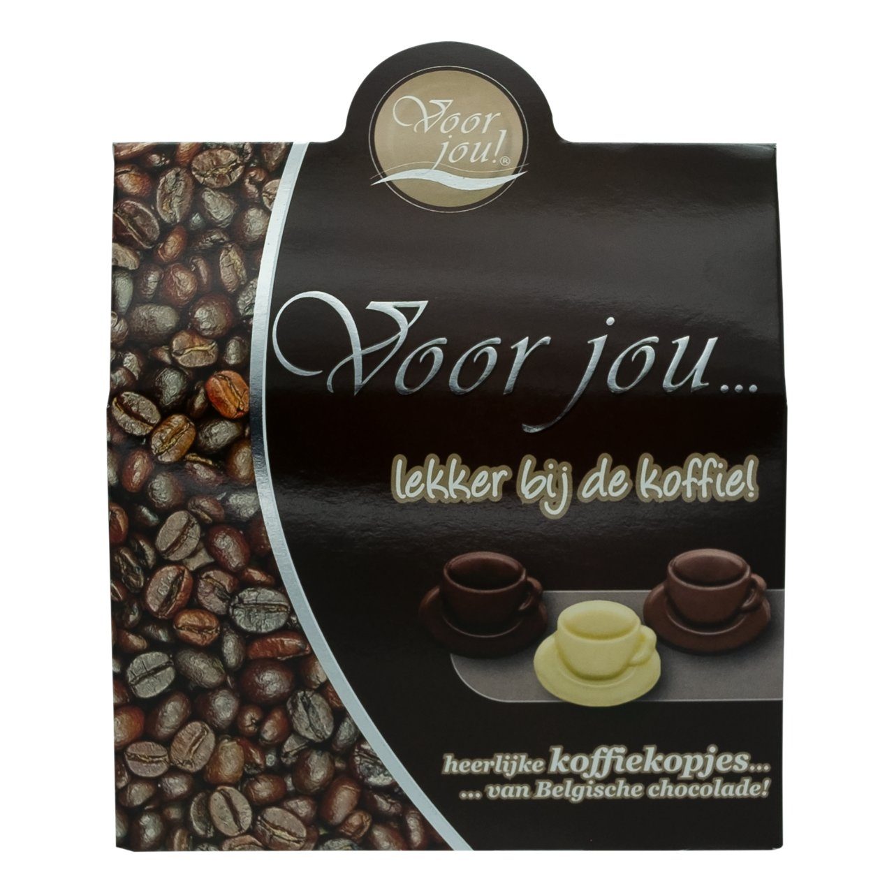 Chocolade geschenkverpakking lekker bij de koffie