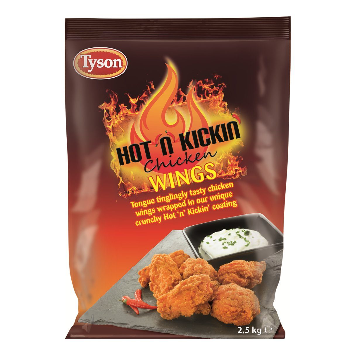 Hot 'n' kicking chicken wings