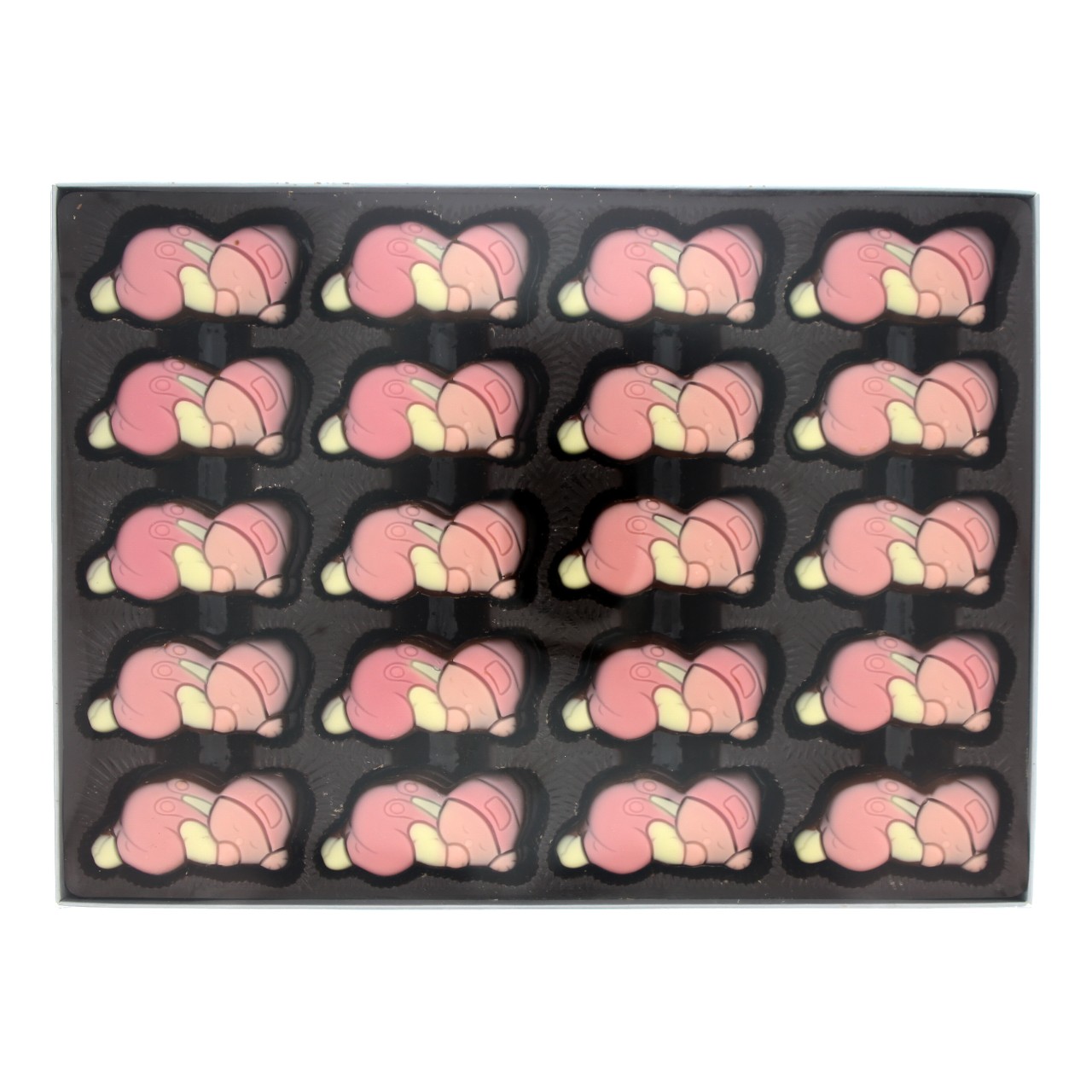 Chocolade babies melkchocolade-rose