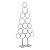 Kerstboom decoratie zwart l53xb15xh117.5cm