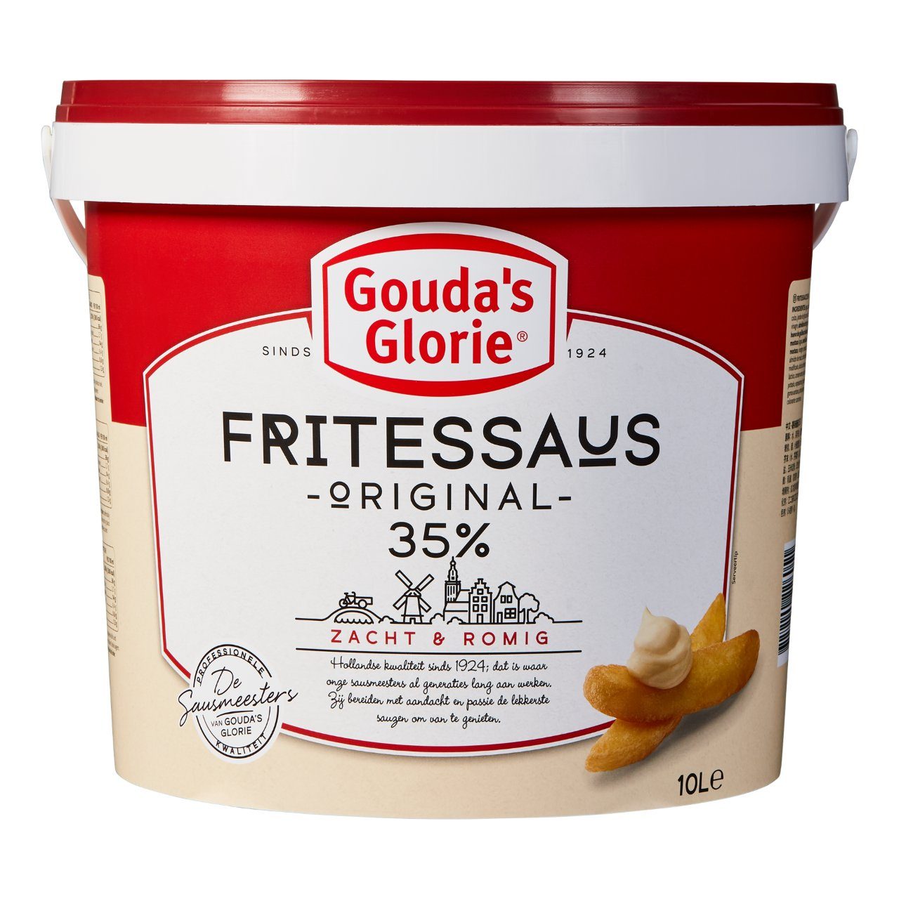 Fritessaus 35%, zacht van smaak