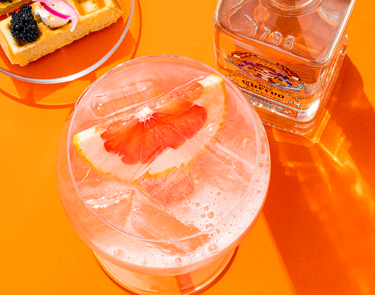 Een klassieker onder de cocktails op tequilabasis met grapefruit soda en grapefruit.
